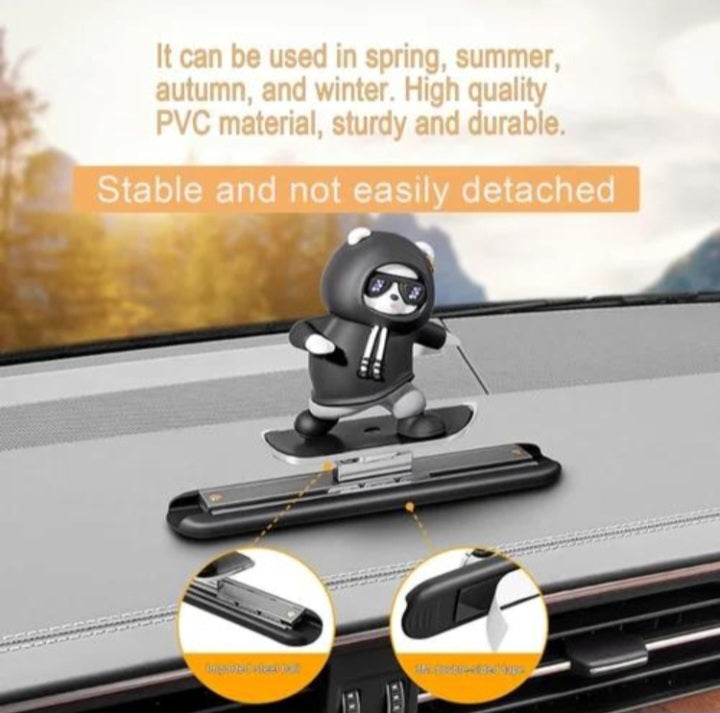 Car Dashboard Sliding Panda