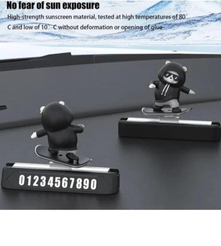 Car Dashboard Sliding Panda